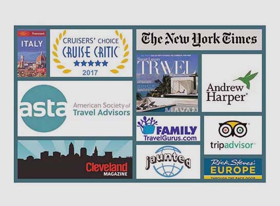 Press mentions, reviews, letters, feedback and praise for Scot and Rina Exquisite Italy Touring